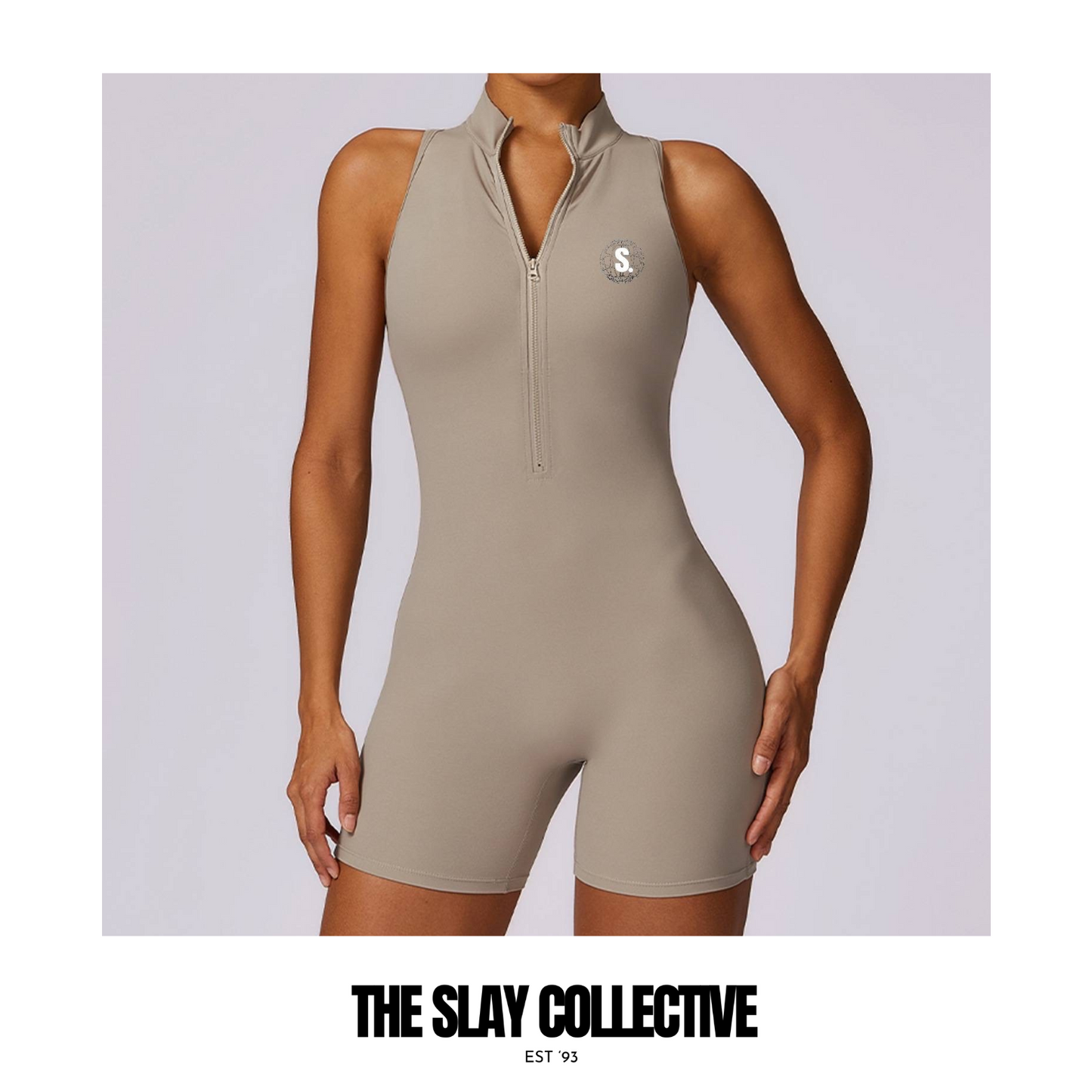 The Scrunch Bum Playsuit 2.0 - Nude