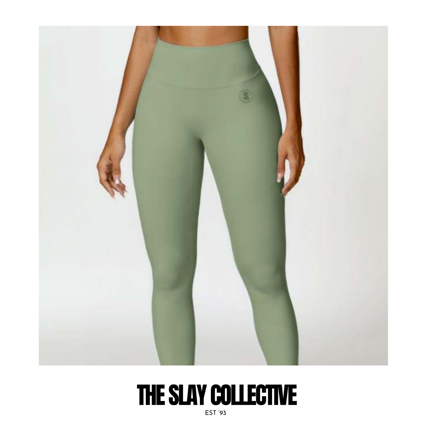High Waisted Legging - Nude
