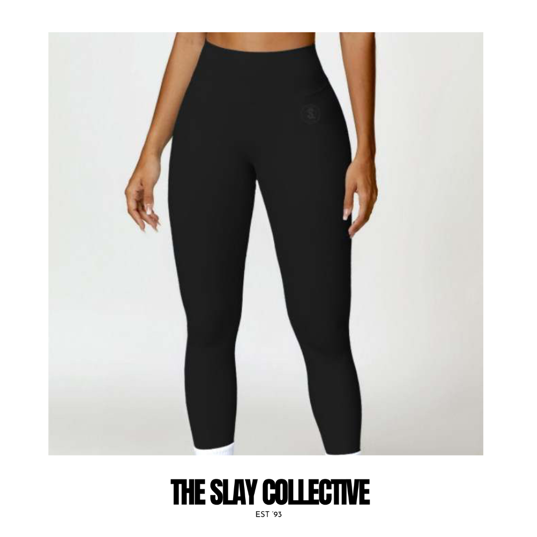 Black High Waisted Legging - SPRING EDITION – The Slay Collective