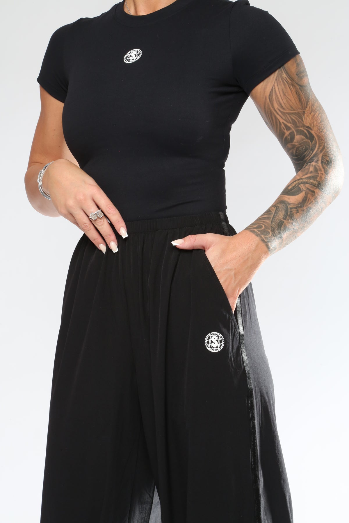 THE OFF-DUTY WIDE LEG TROUSER